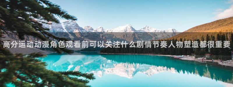 动漫查找:高分运动动漫角色观看前可以关注什么剧情节奏人物塑造都很重要